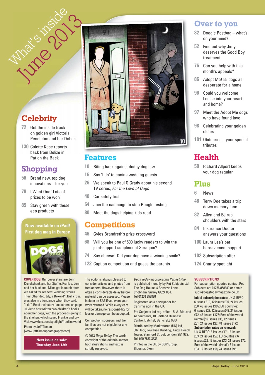 Dogs Today Magazine Preview Pages