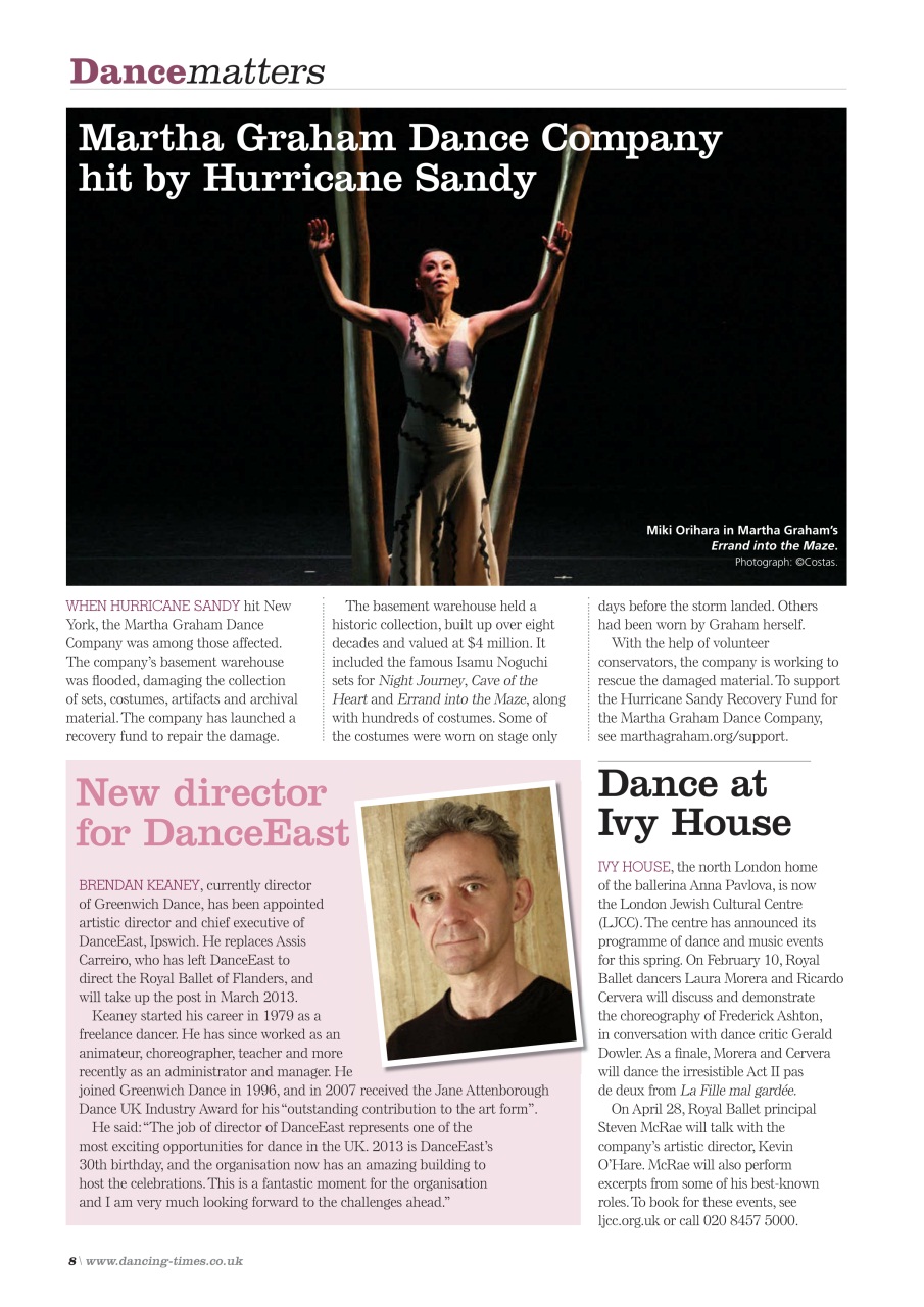 Dancing Times Preview Pages