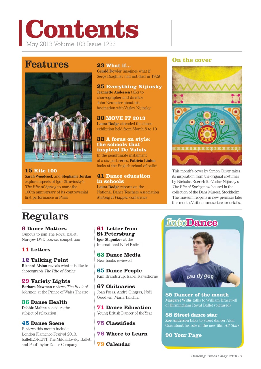 Dancing Times Preview Pages