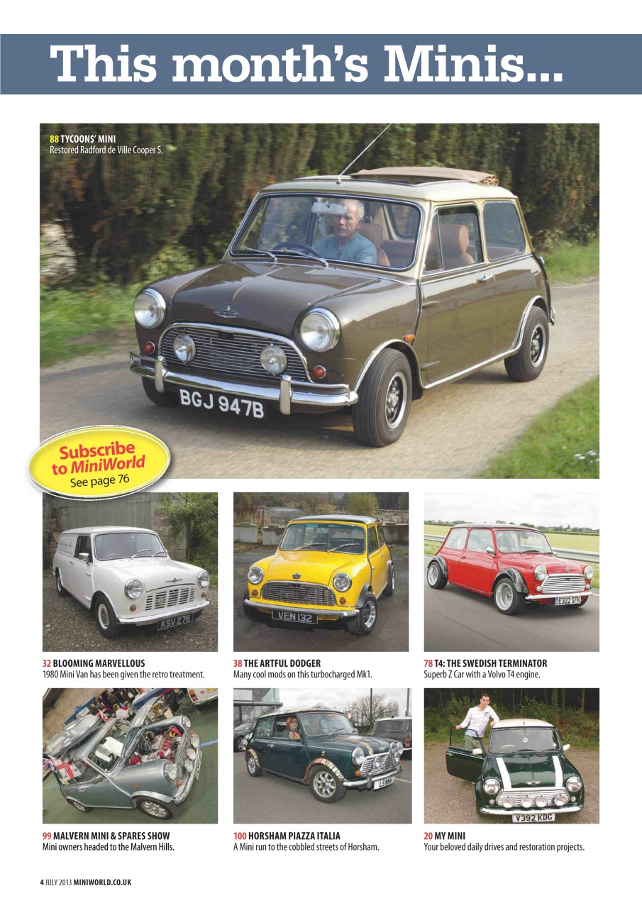 Mini World Preview Pages