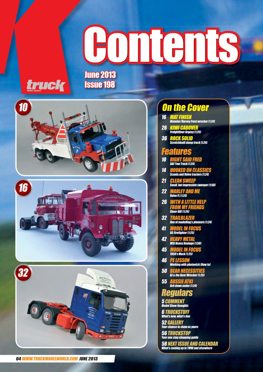 Model Car Truck Motorcycles World Preview Pages