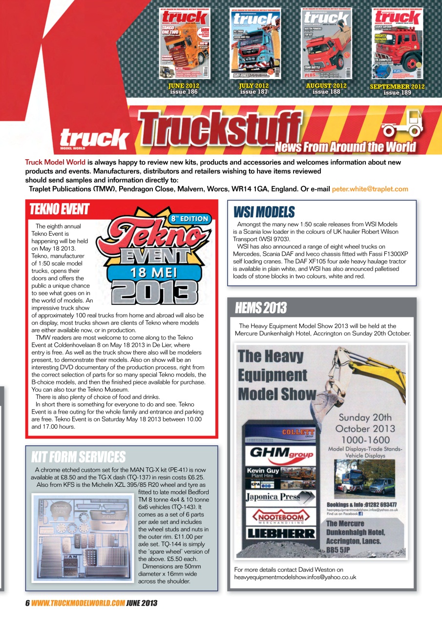 Model Car Truck Motorcycles World Preview Pages