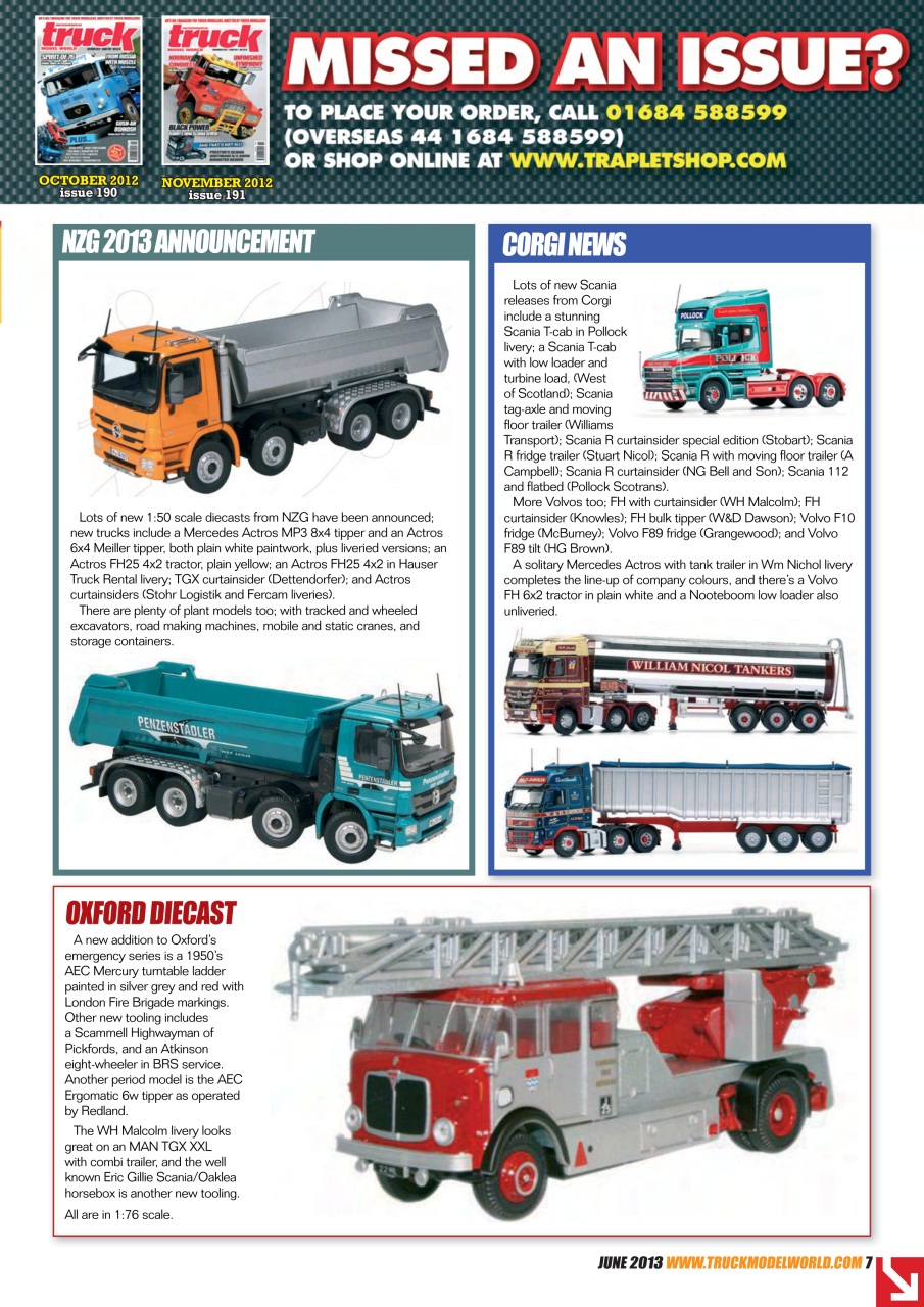 Model Car Truck Motorcycles World Preview Pages