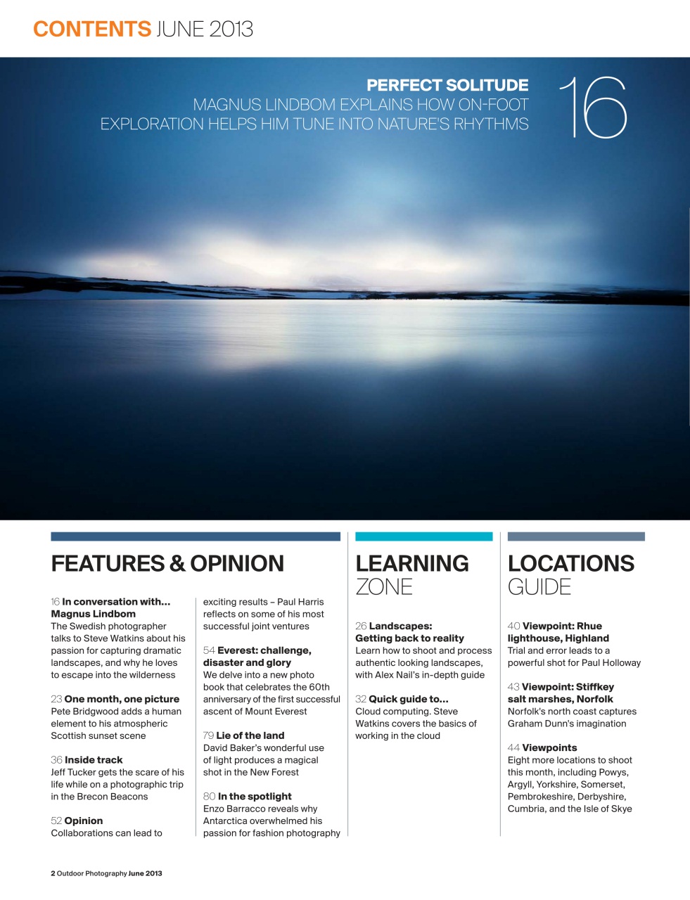 Outdoor Photography Preview Pages