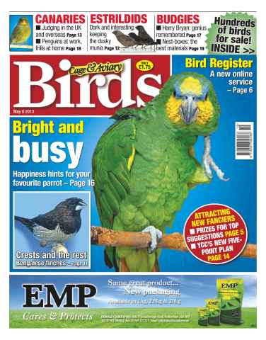 Cage & Aviary Birds issue Cage & Aviary 8 May 2013