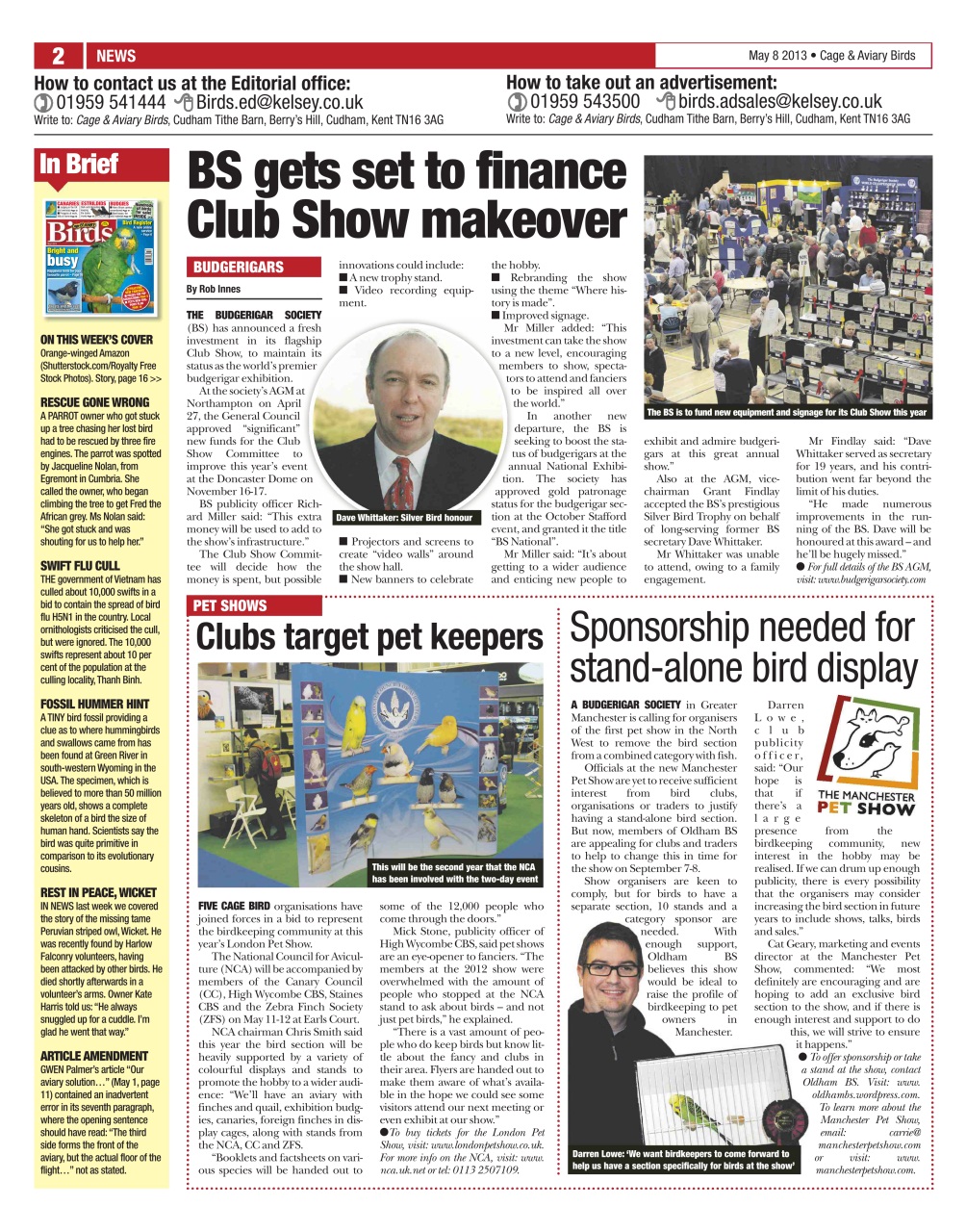 Cage & Aviary Birds Preview Pages