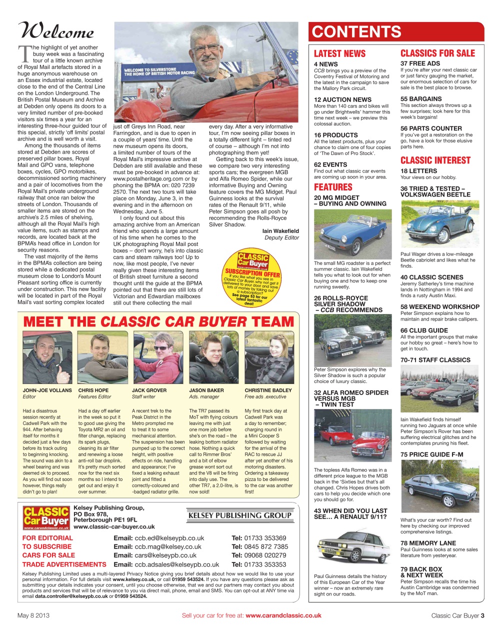 Classic Car Buyer Preview Pages