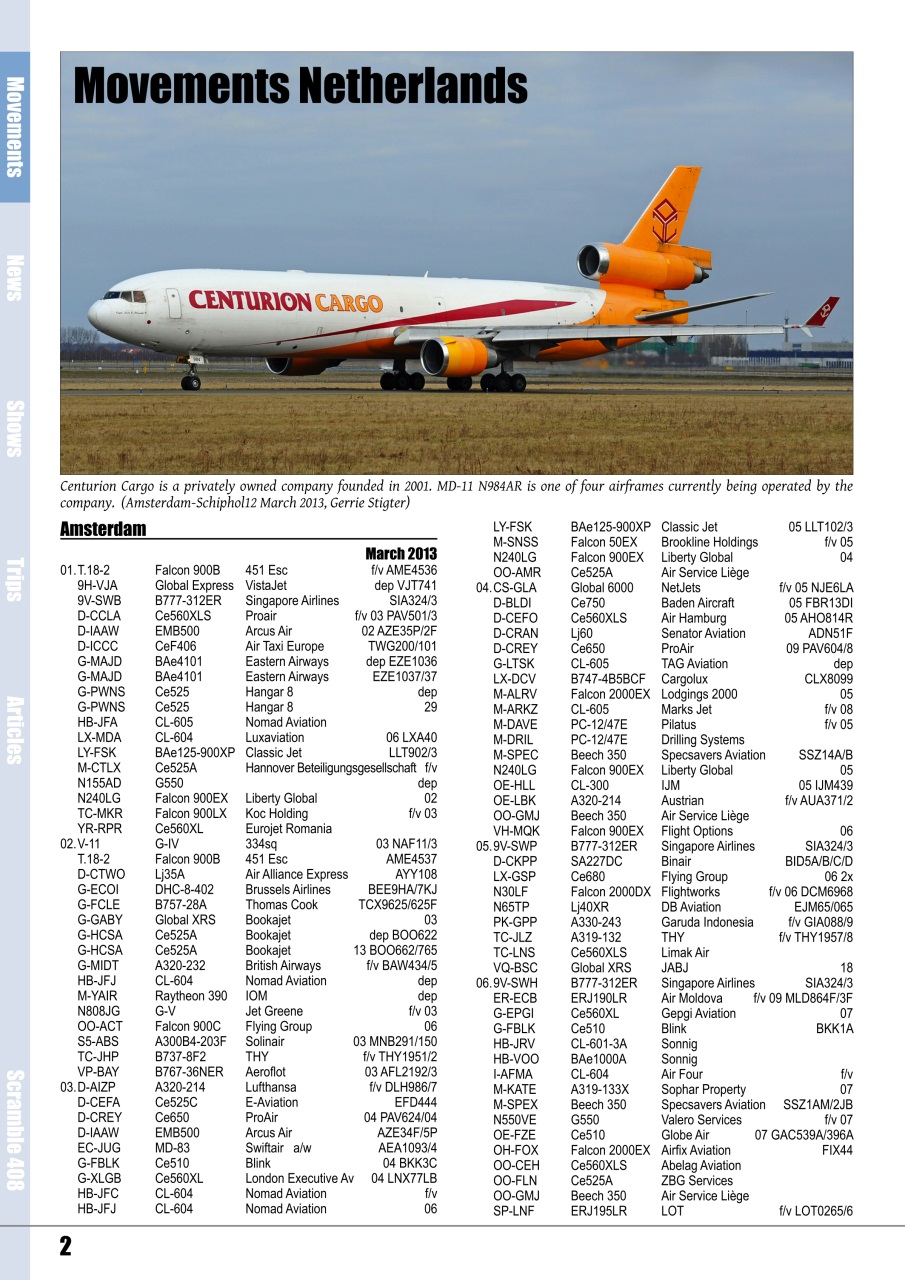 Scramble Magazine Preview Pages