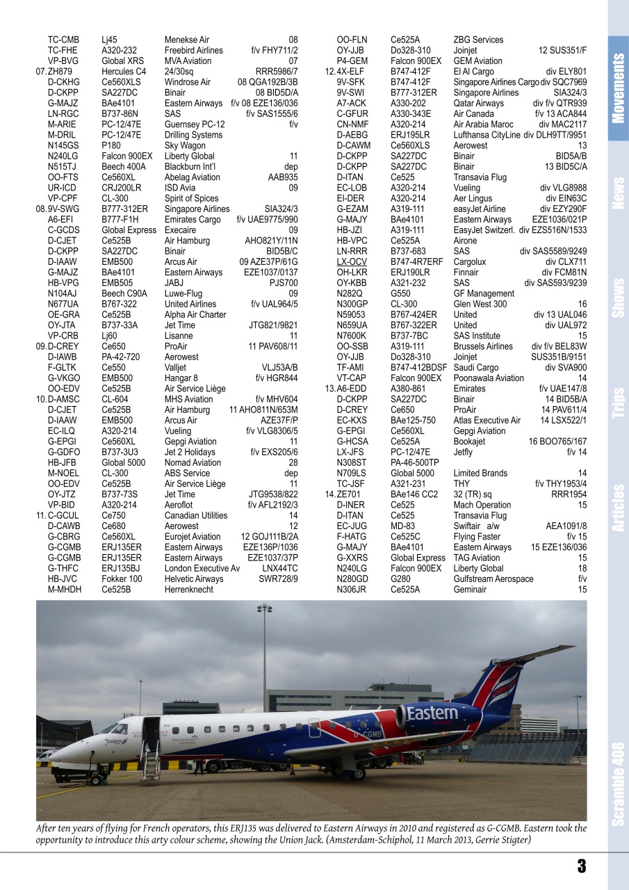 Scramble Magazine Preview Pages