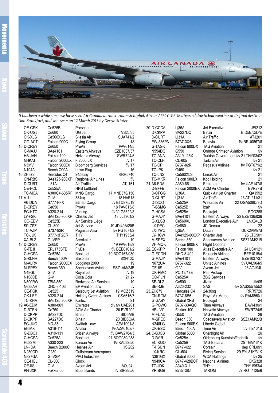 Scramble Magazine Preview Pages