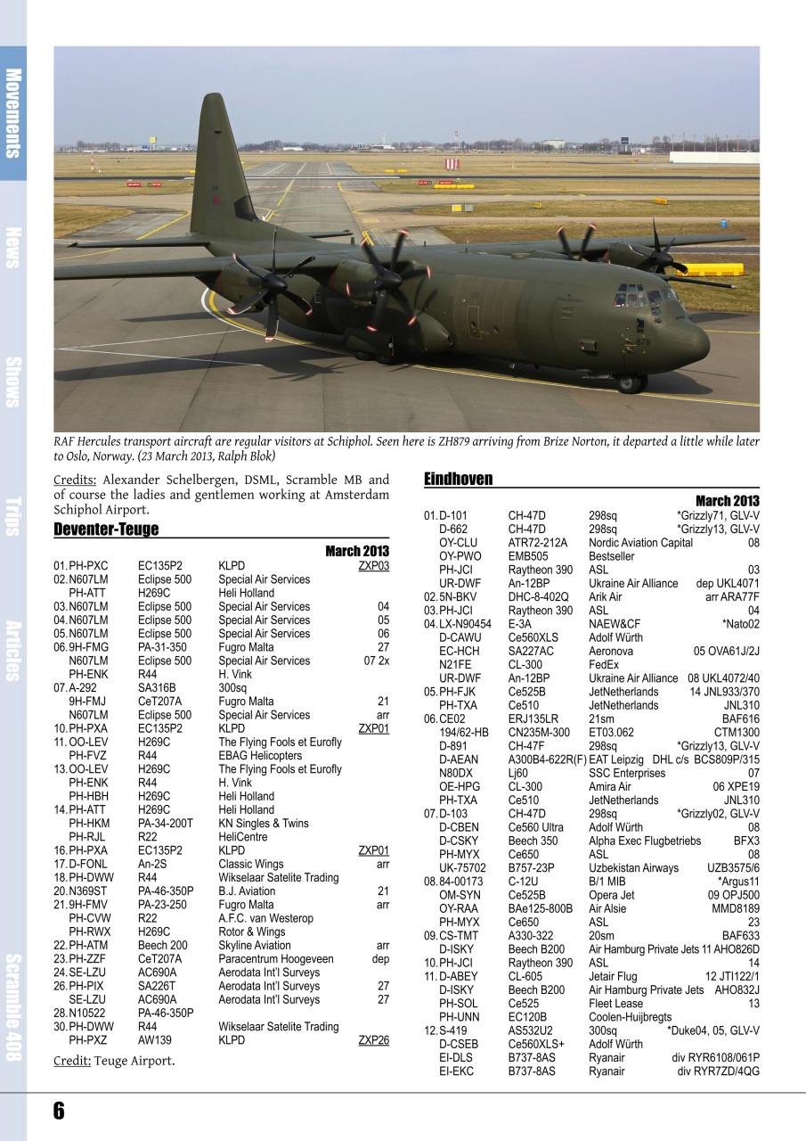 Scramble Magazine Preview Pages