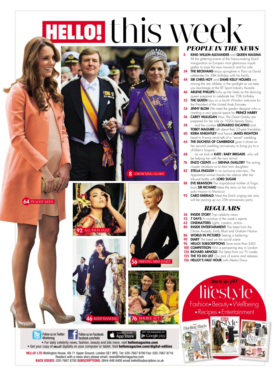 Hello! Magazine Preview Pages