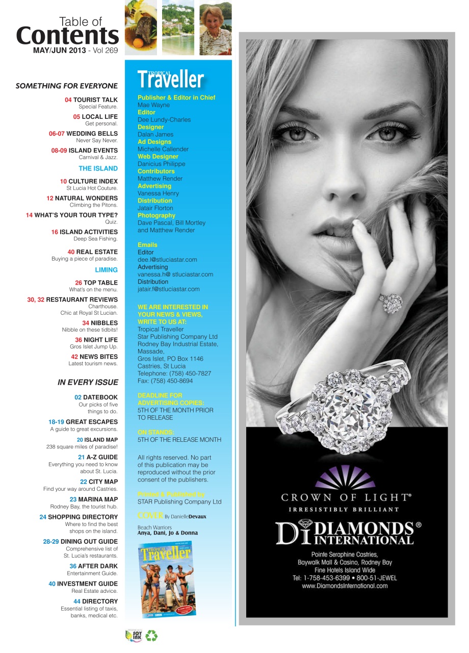 Tropical Traveller Preview Pages