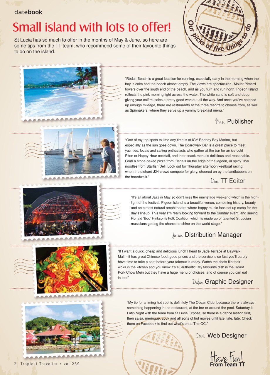 Tropical Traveller Preview Pages