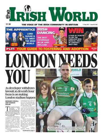 Irish World issue 11-05-2013
