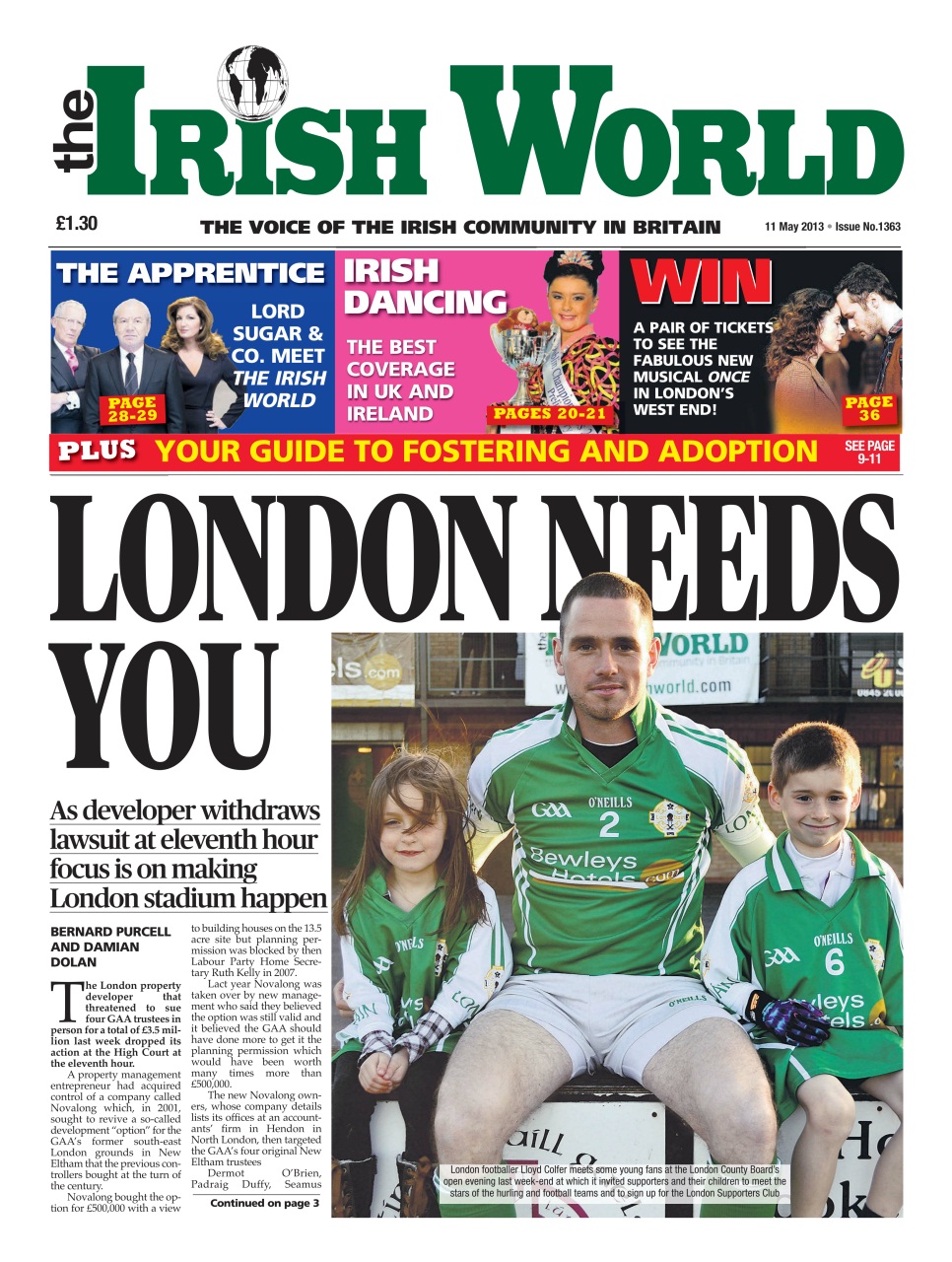 Irish World Preview Pages