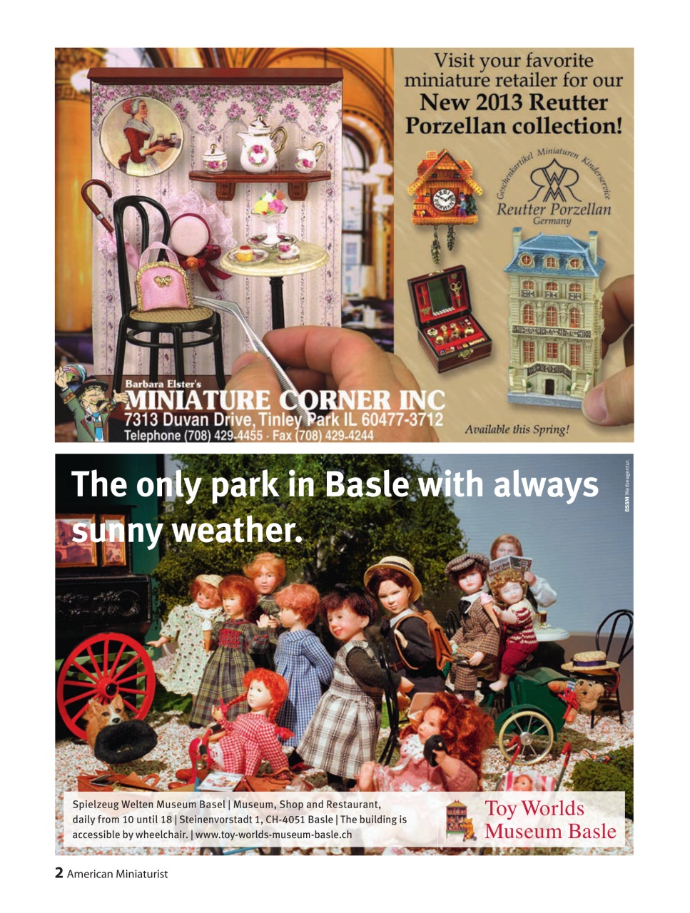 American Miniaturist Preview Pages