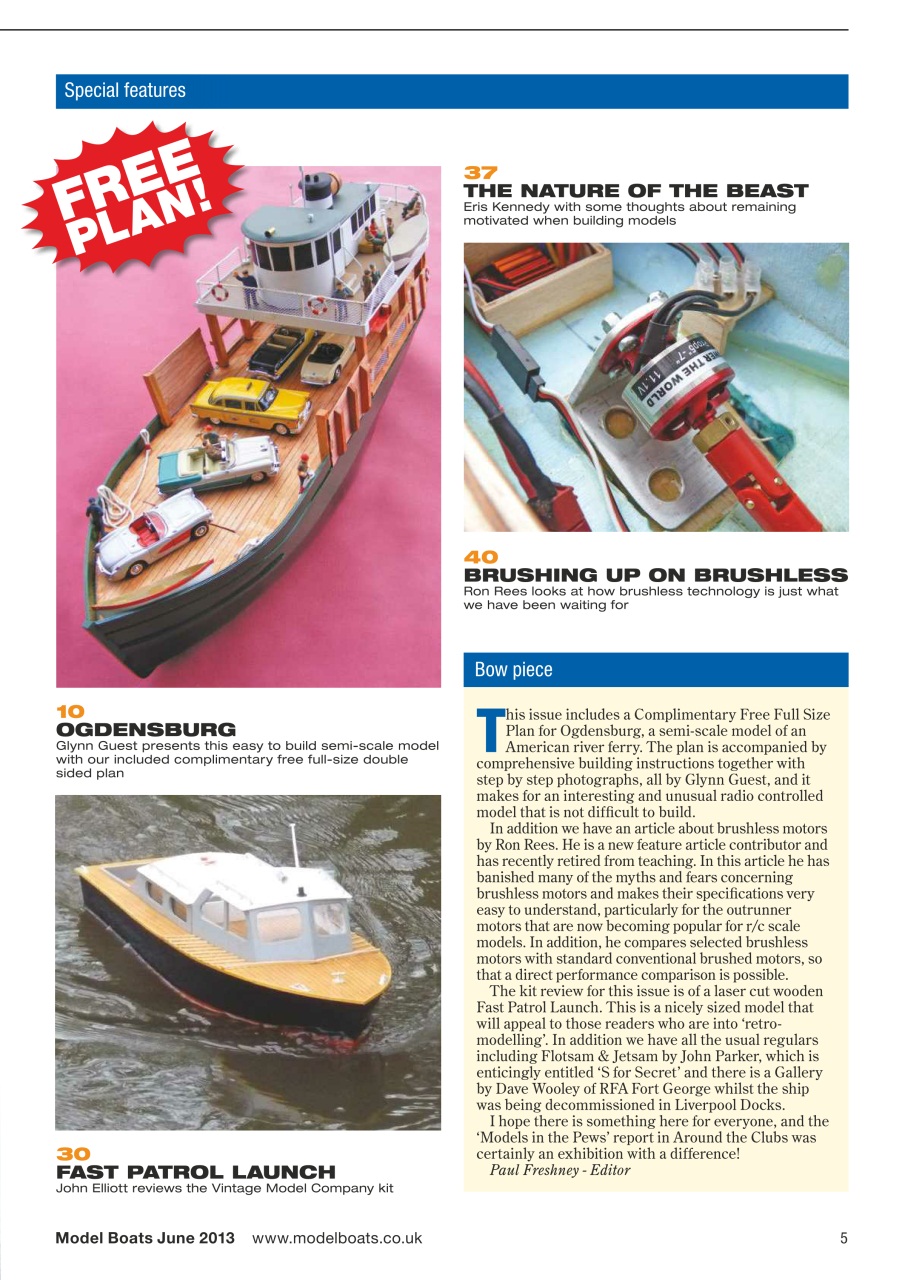 Model Boats Preview Pages