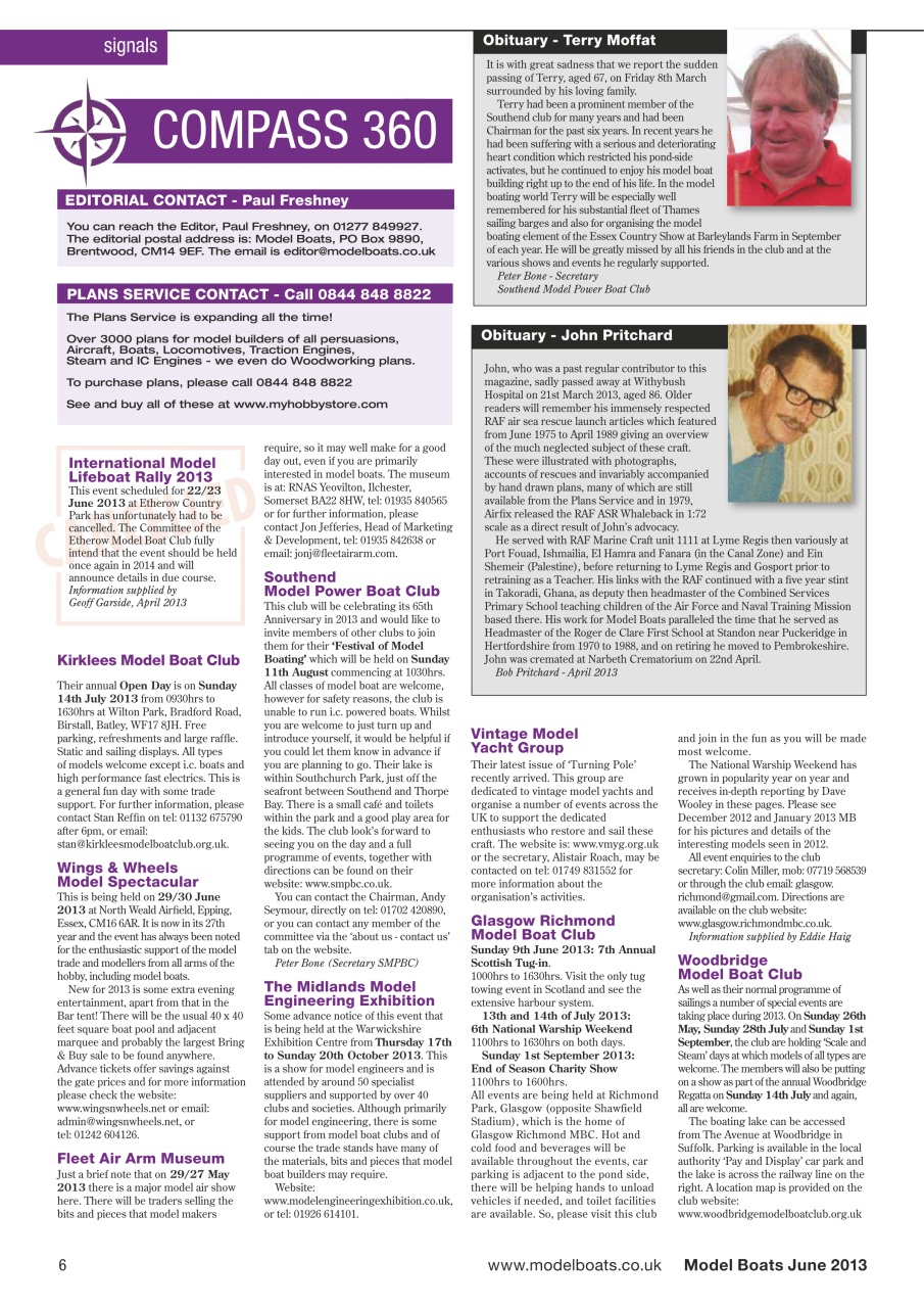 Model Boats Preview Pages