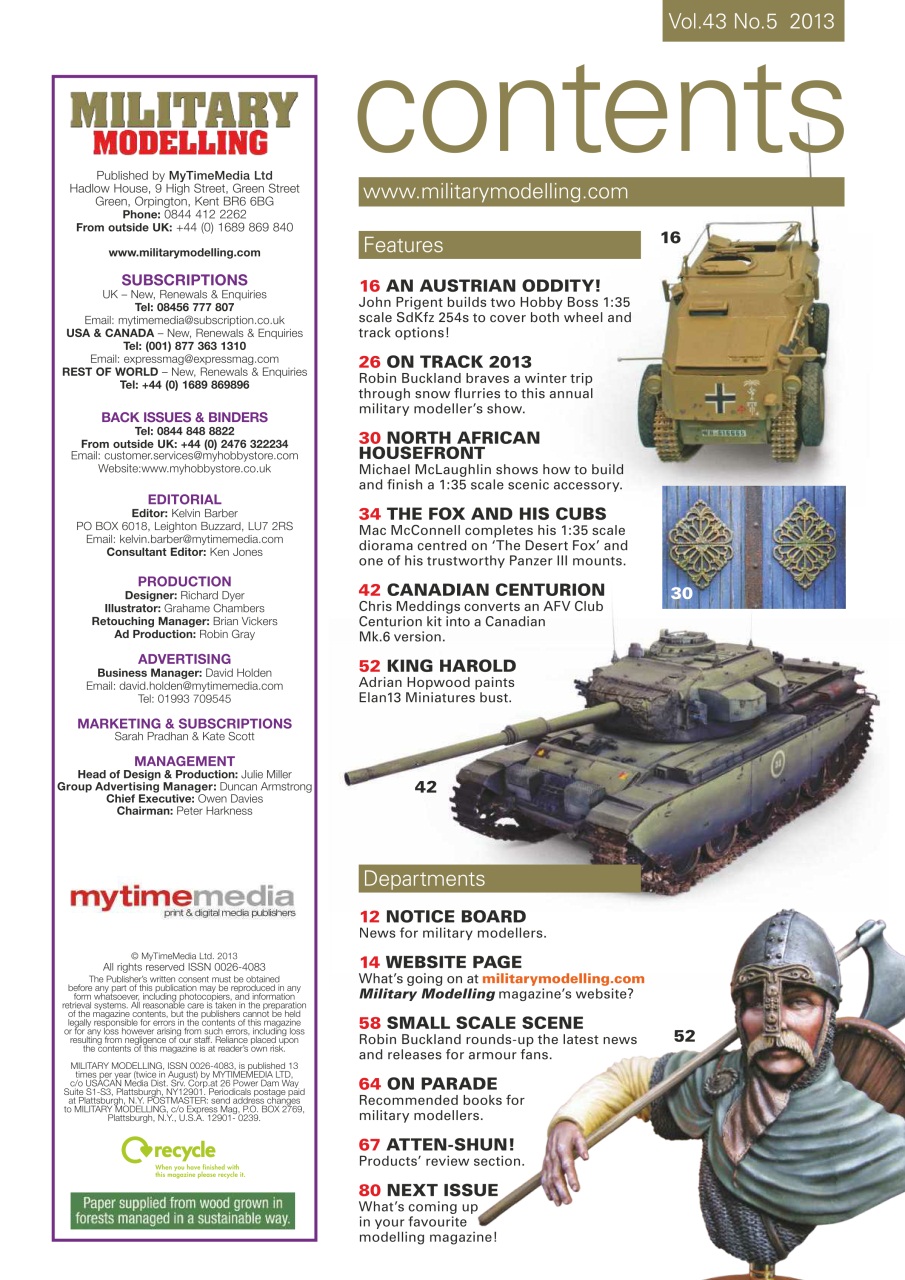 Military Modelling International Magazine Preview Pages