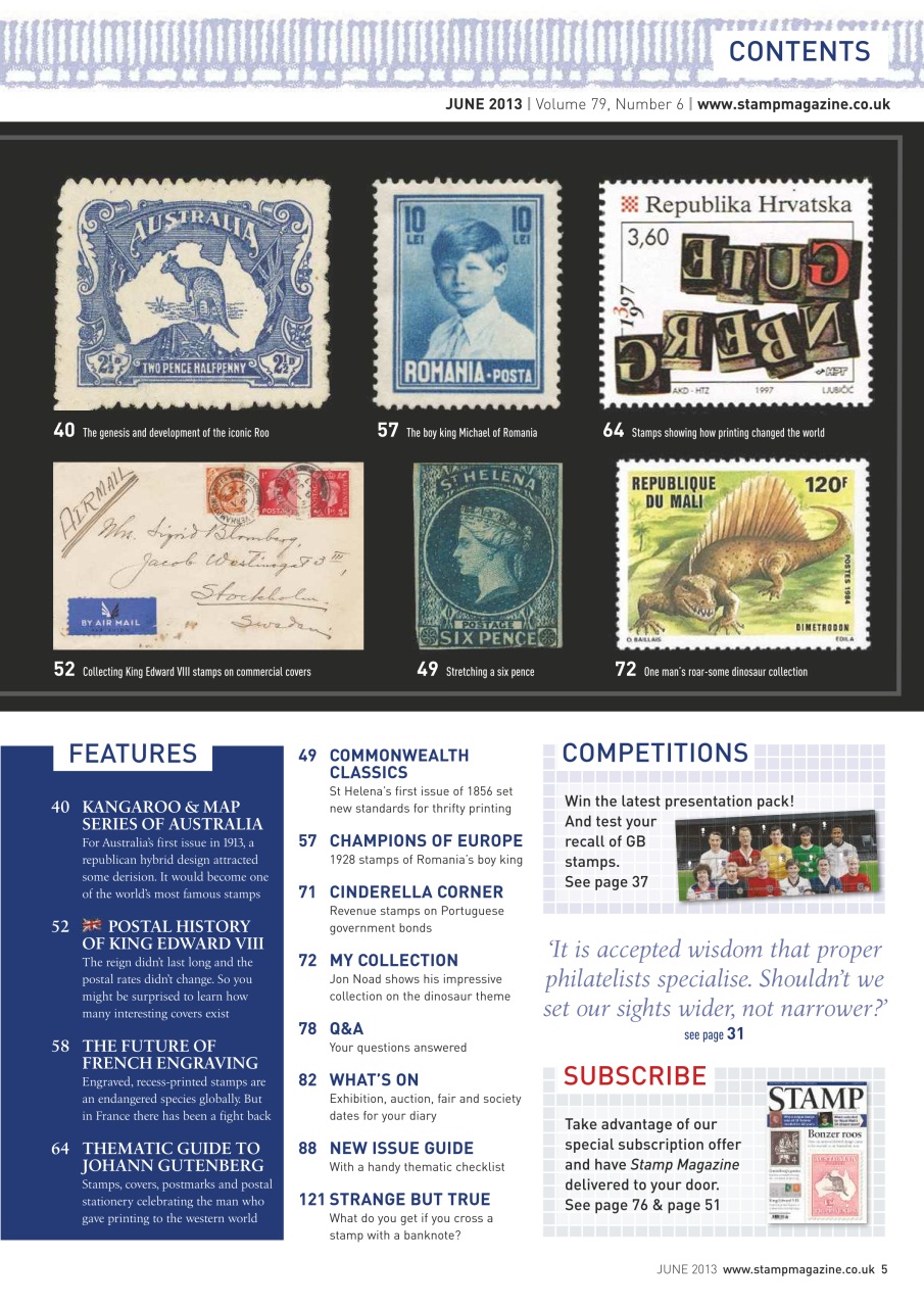 Stamp Magazine Preview Pages