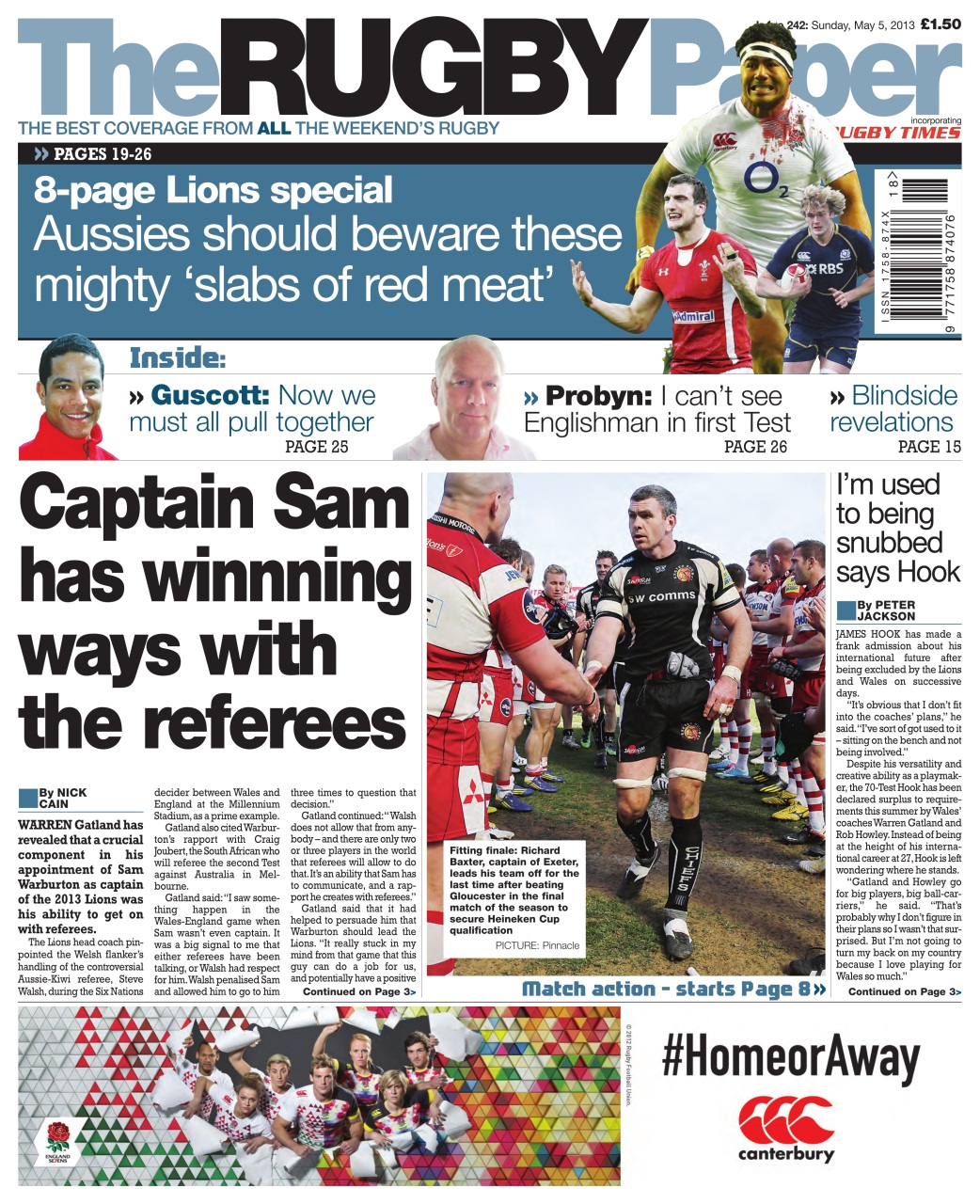The Rugby Paper Preview Pages