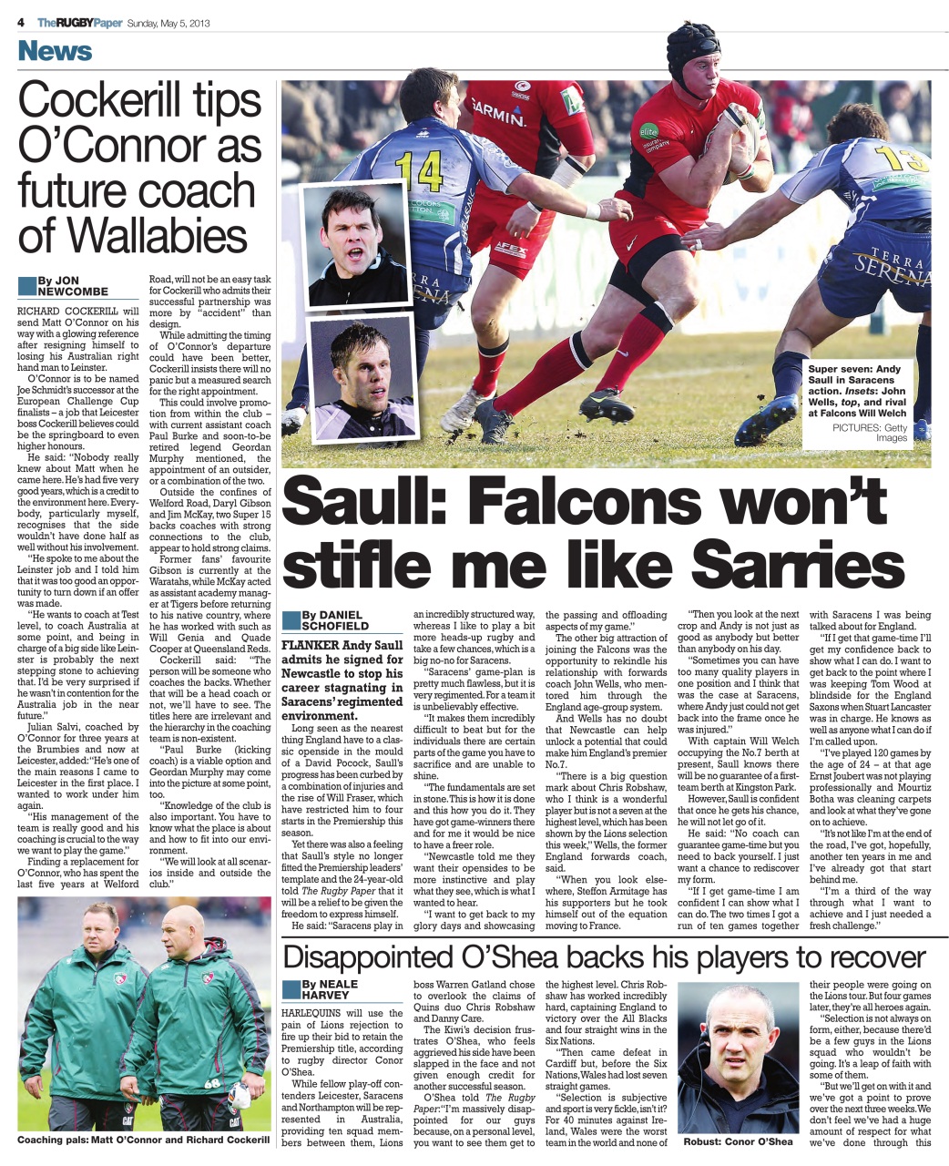 The Rugby Paper Preview Pages