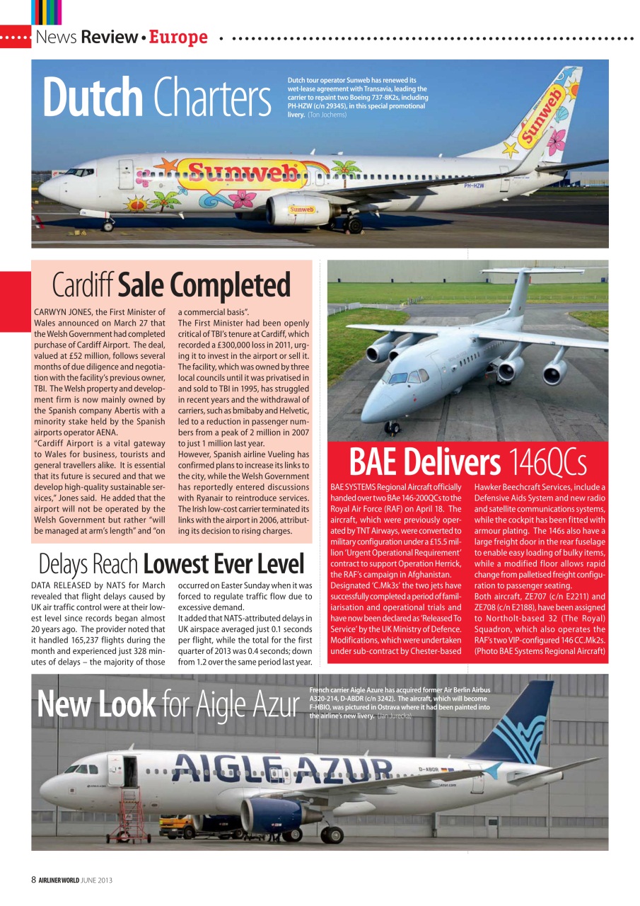 Airliner World Preview Pages