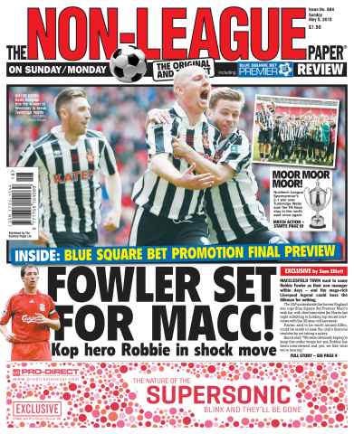 The Non-League Football Paper issue Sunday 5th May 2013
