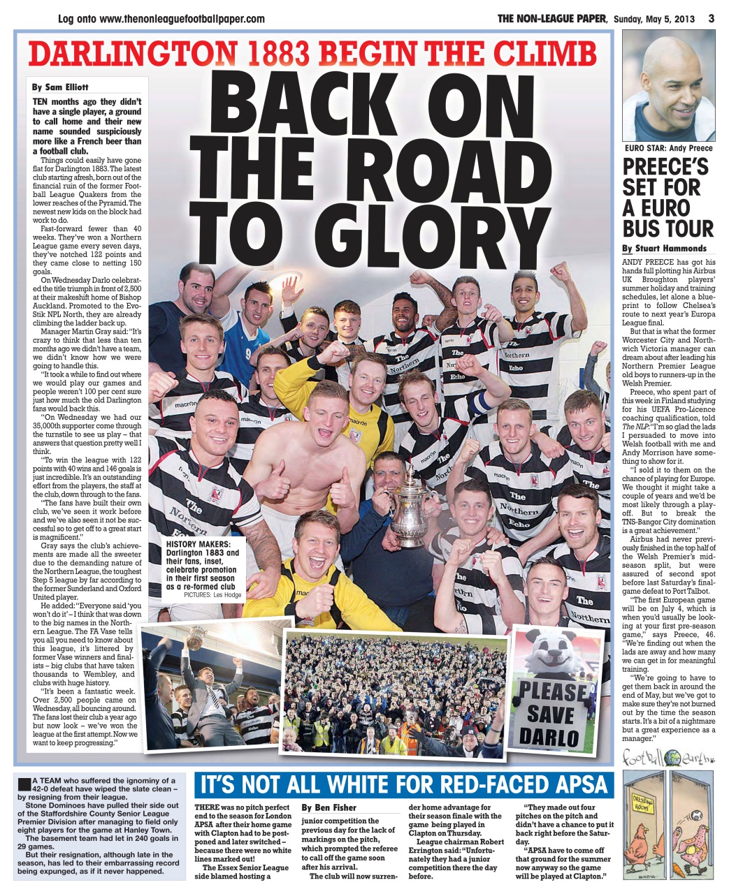 The Non-League Football Paper Preview Pages