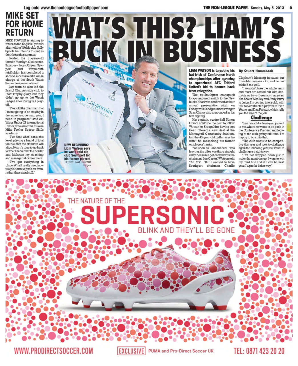 The Non-League Football Paper Preview Pages