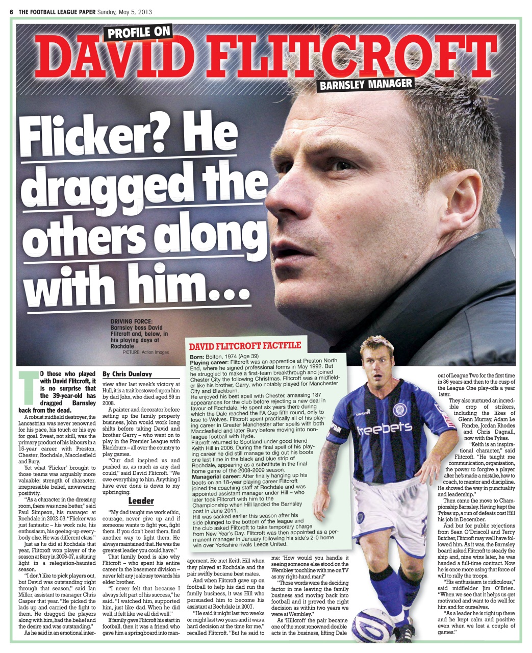 The Football League Paper Preview Pages