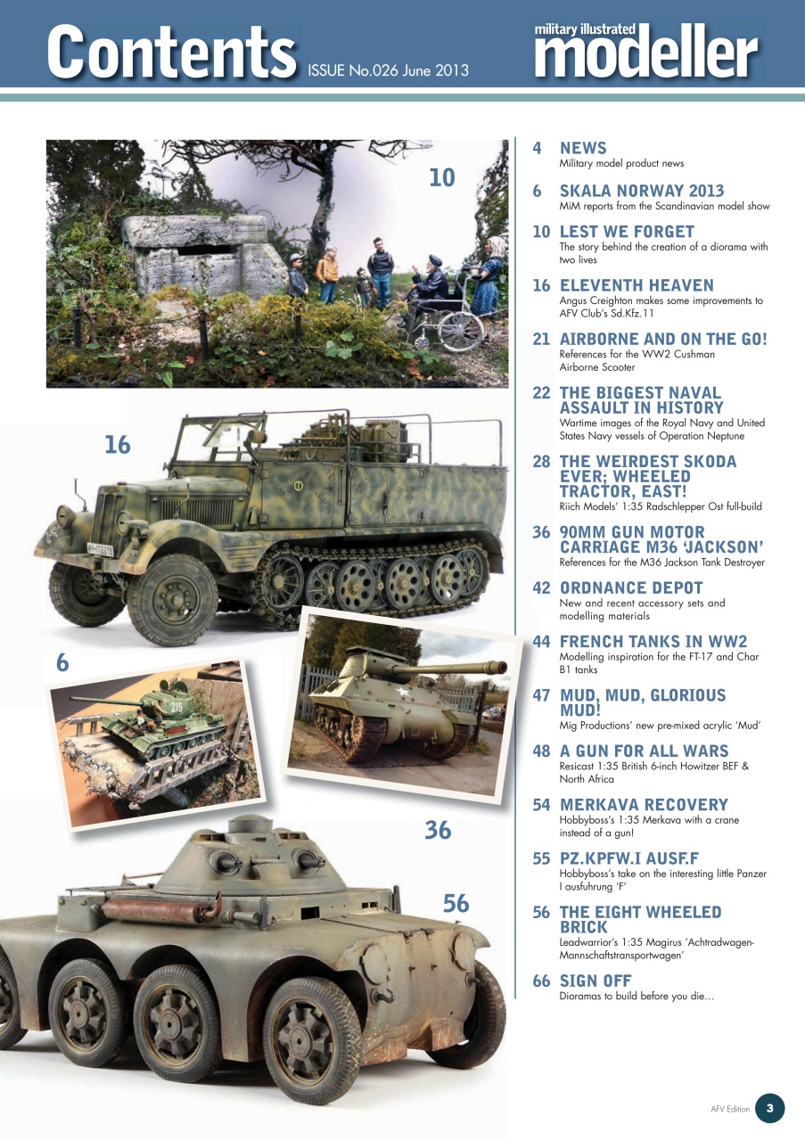 MIM: AFV Edition Preview Pages