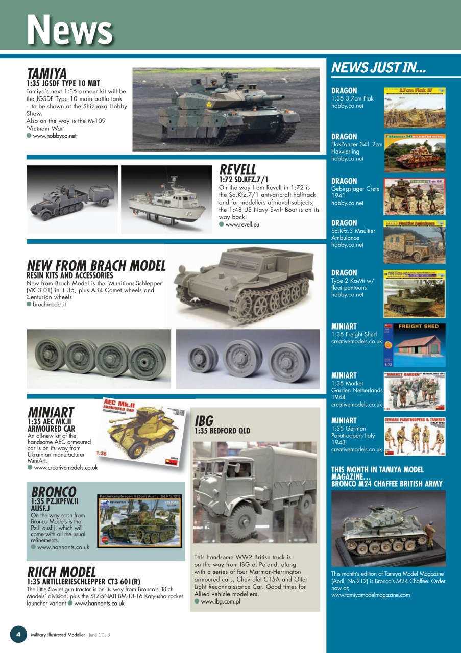 MIM: AFV Edition Preview Pages