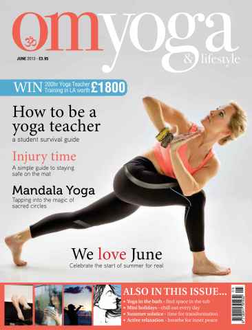 OM Yoga Magazine issue June 2013 - Issue 32