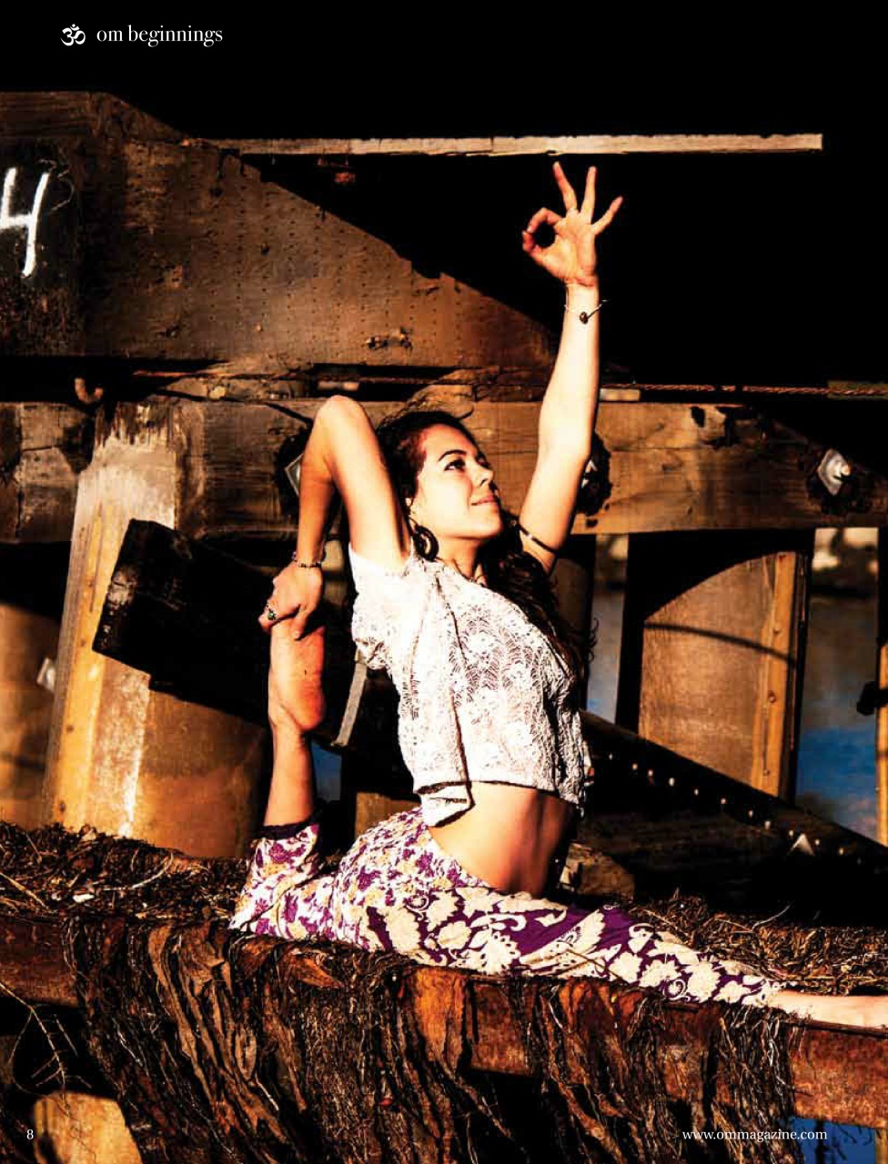 OM Yoga Magazine Preview Pages