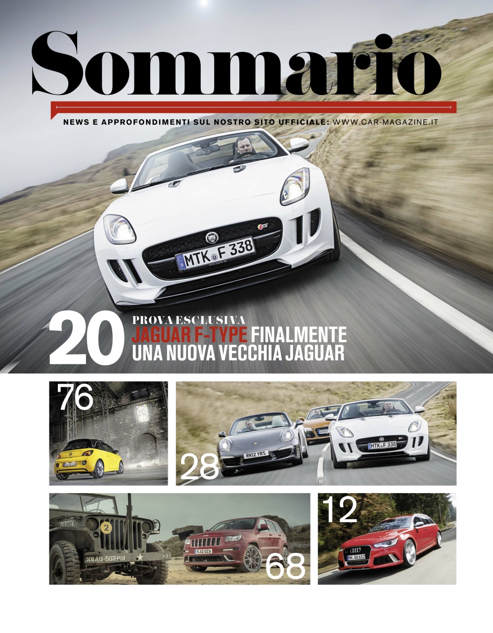 CAR magazine Italia Preview Pages
