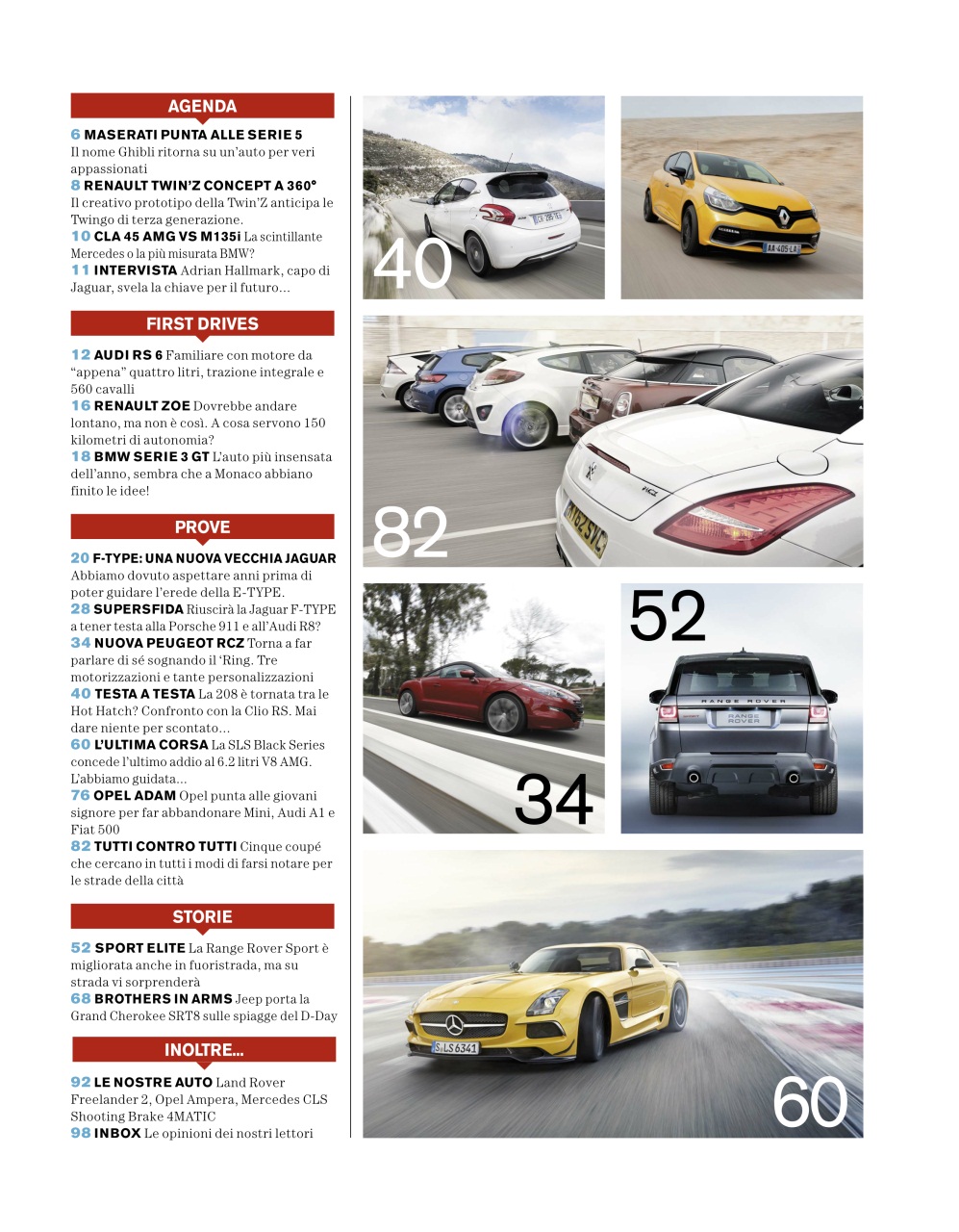 CAR magazine Italia Preview Pages
