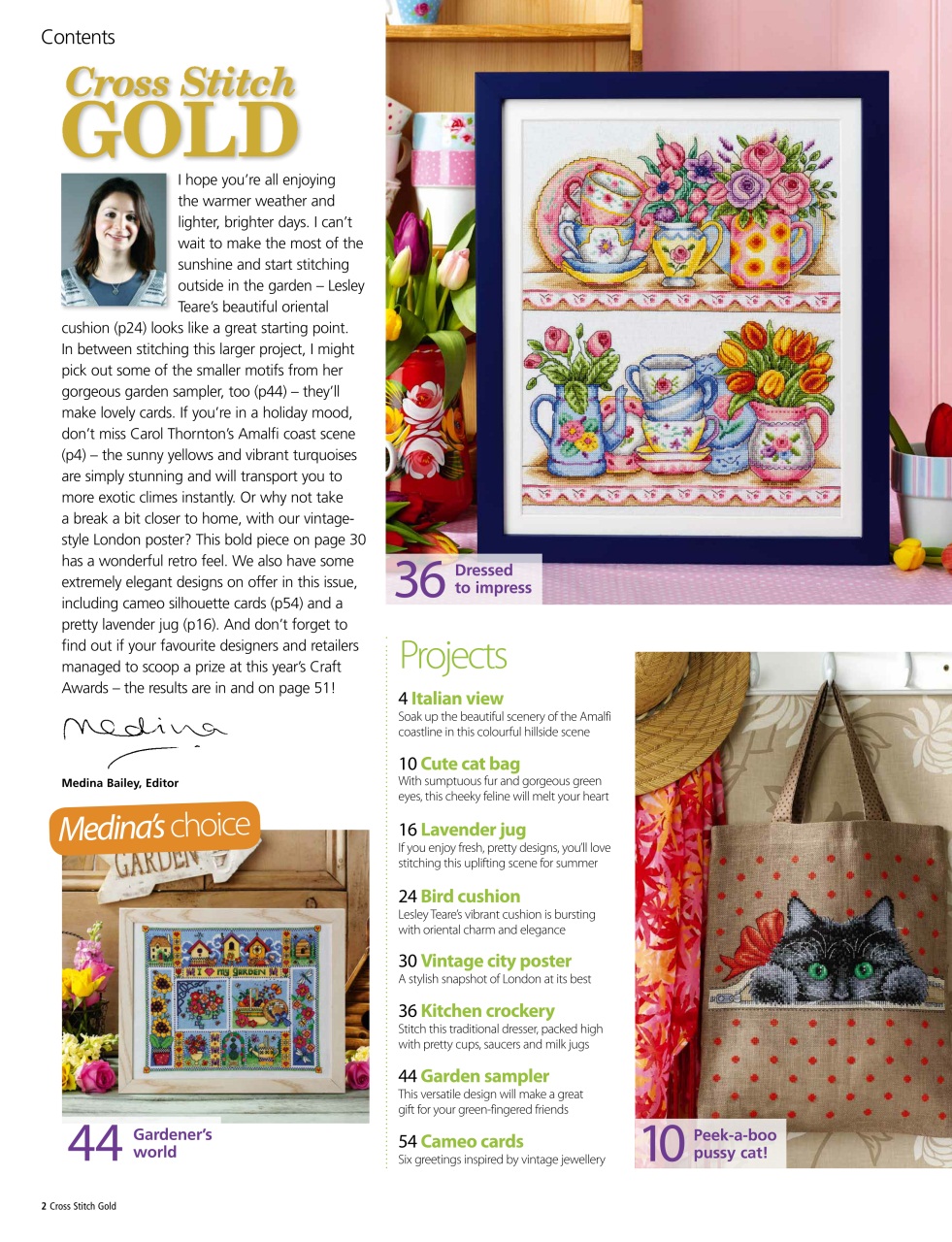 Cross Stitch Gold Preview Pages