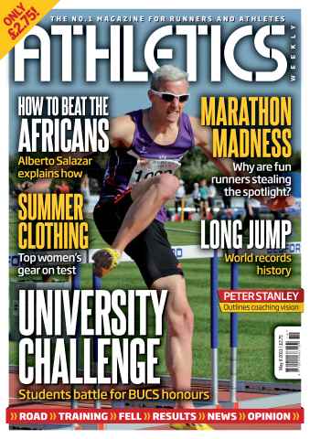 AW – Athletics Weekly Magazine issue AW May 9 2013