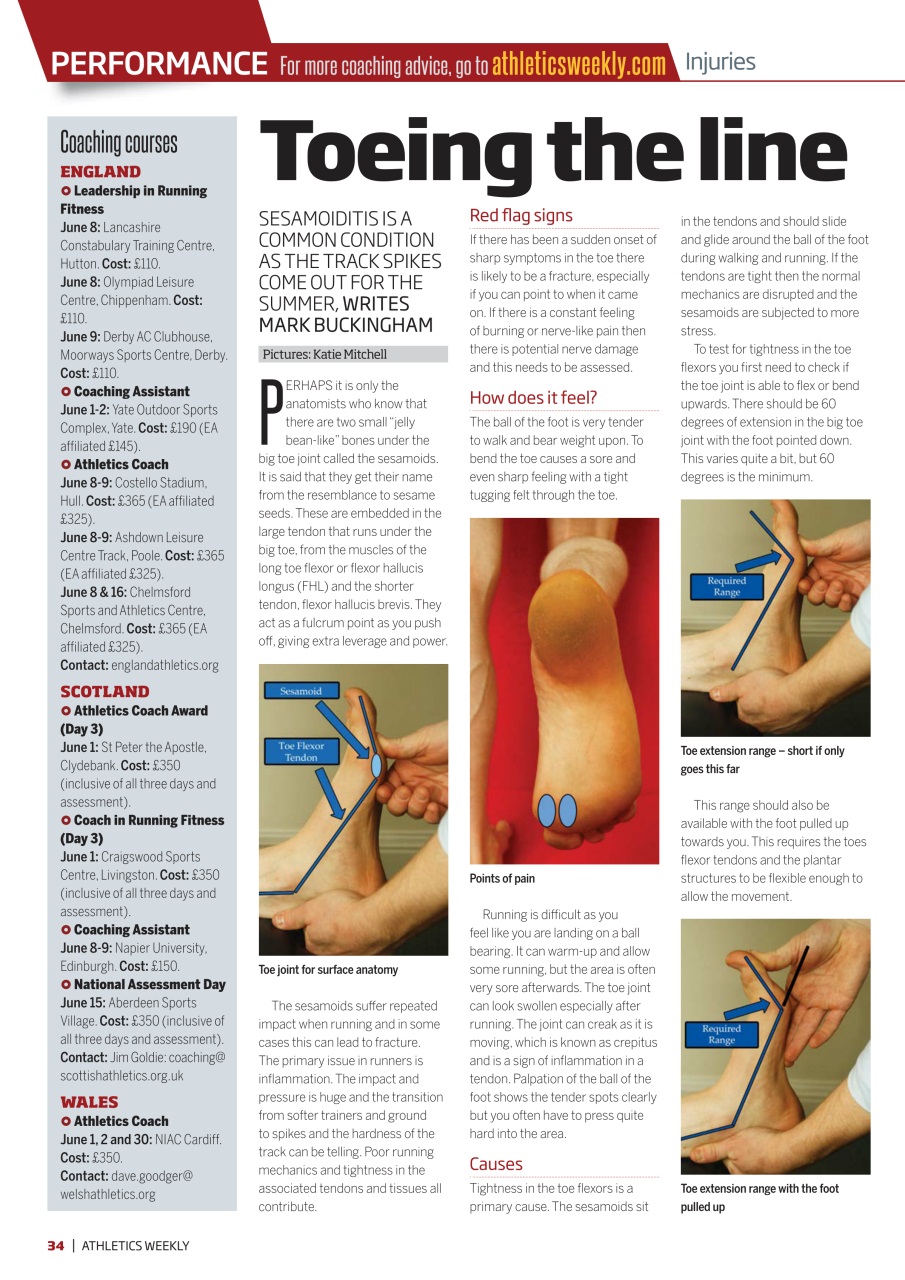 AW – Athletics Weekly Magazine Preview Pages