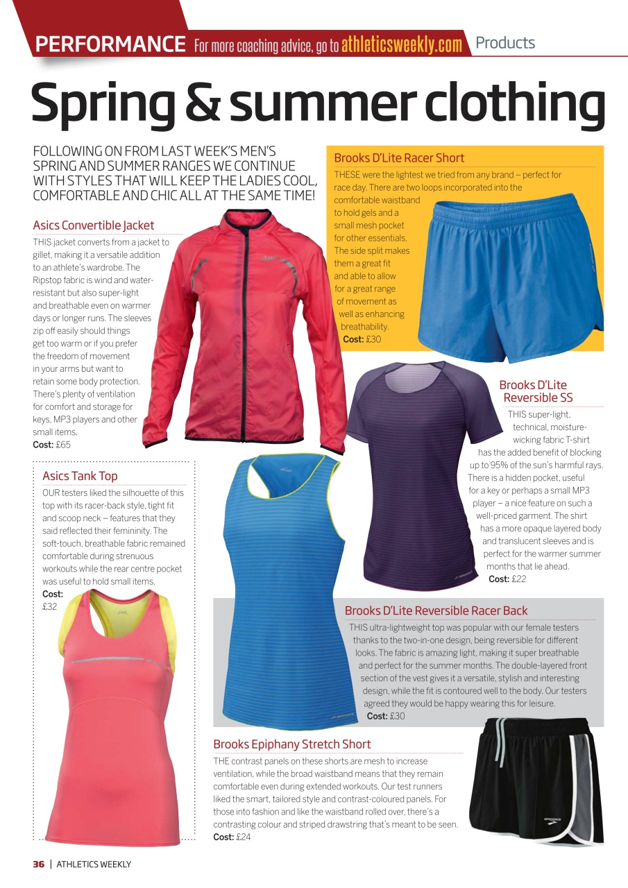 AW – Athletics Weekly Magazine Preview Pages