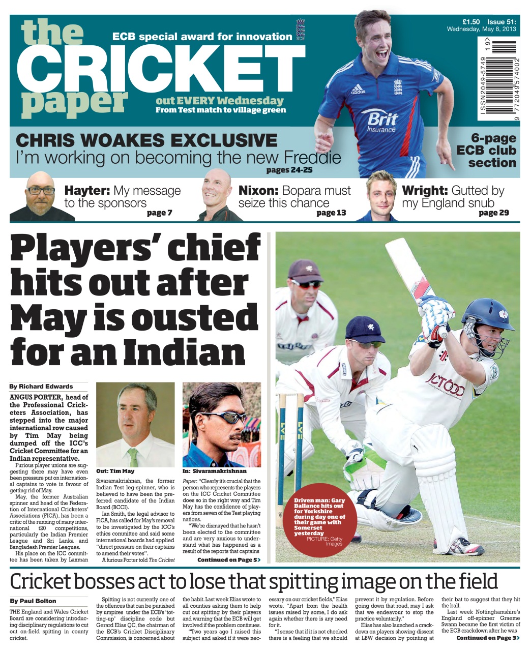 The Cricket Paper Preview Pages