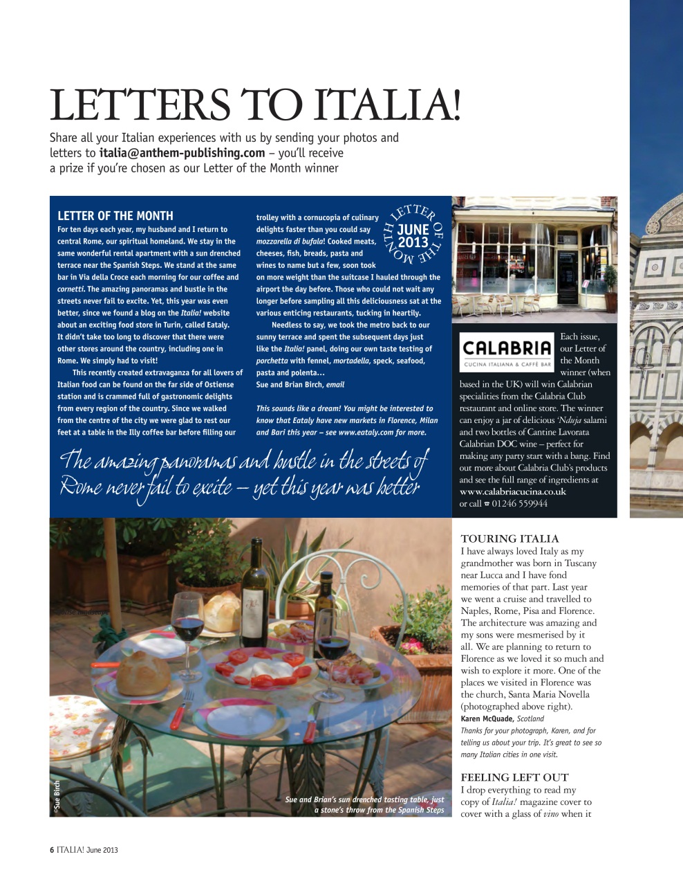 Italia! Preview Pages