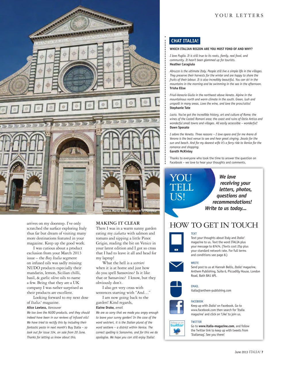 Italia! Preview Pages