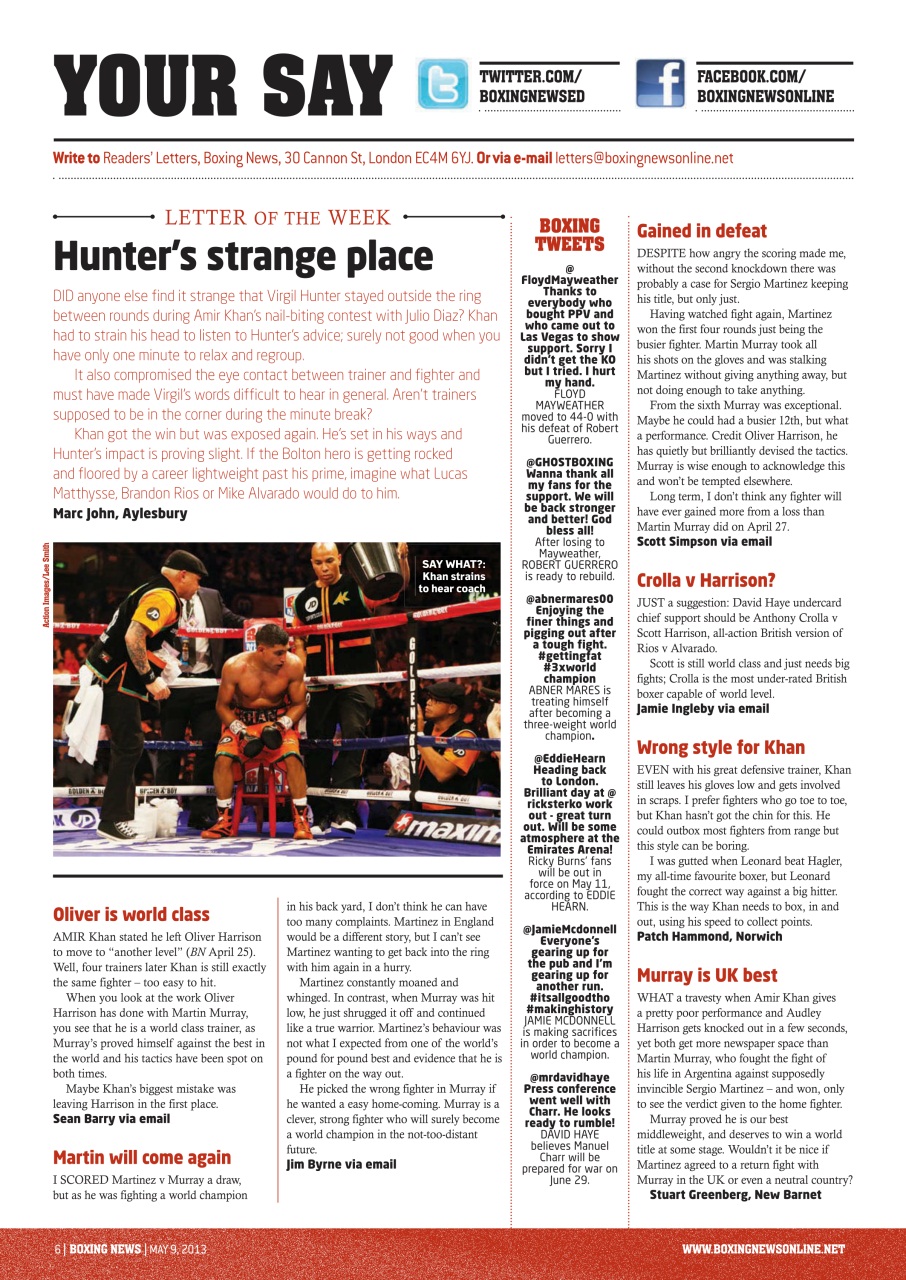 Boxing News Preview Pages