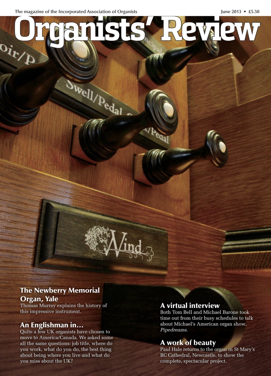 Organists' Review Preview Pages