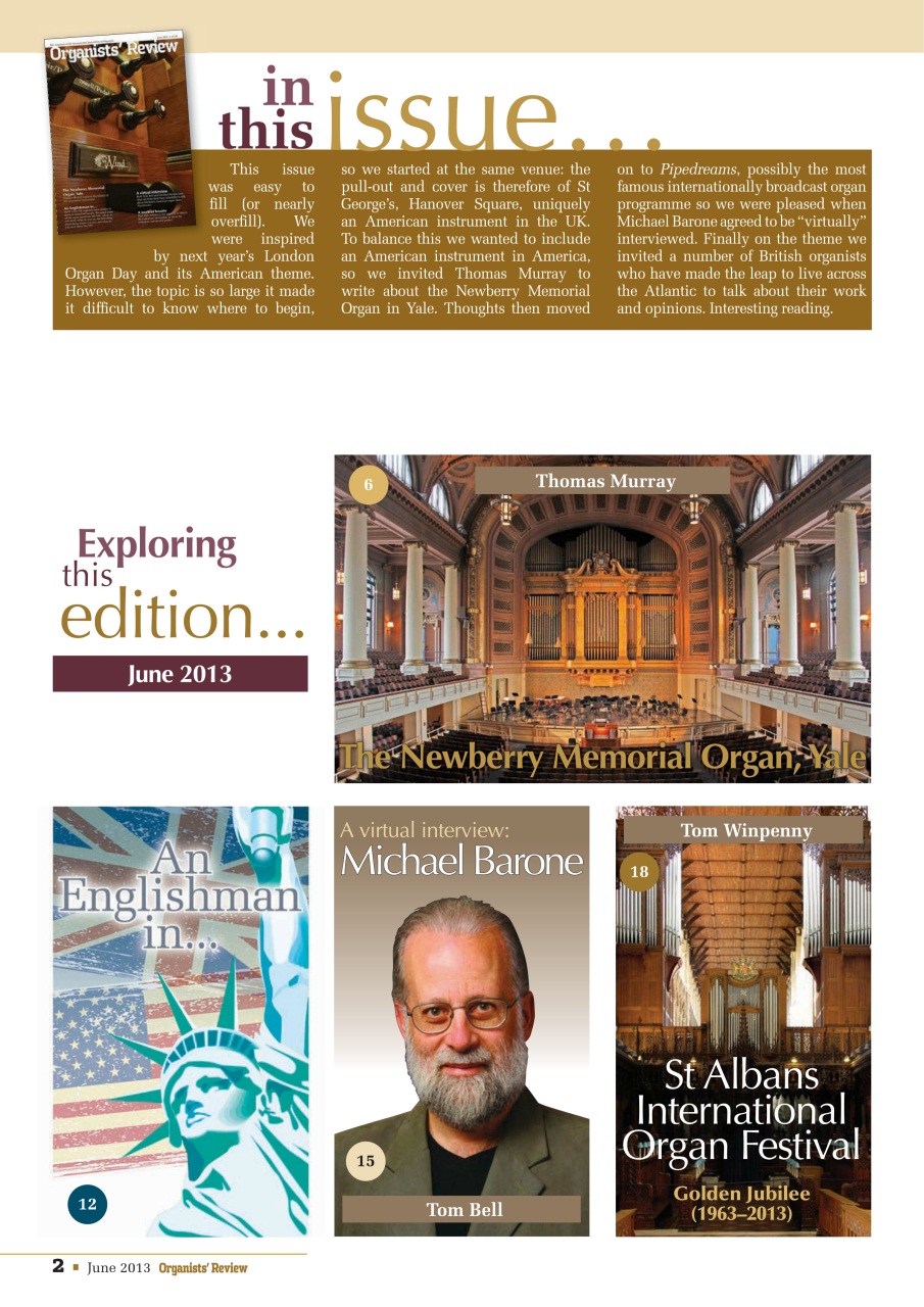 Organists' Review Preview Pages