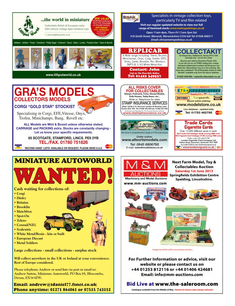 Collectors Gazette Preview Pages