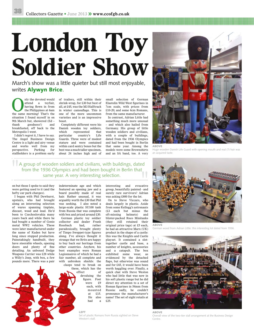Collectors Gazette Preview Pages